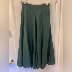Green Palazzo Pants from India